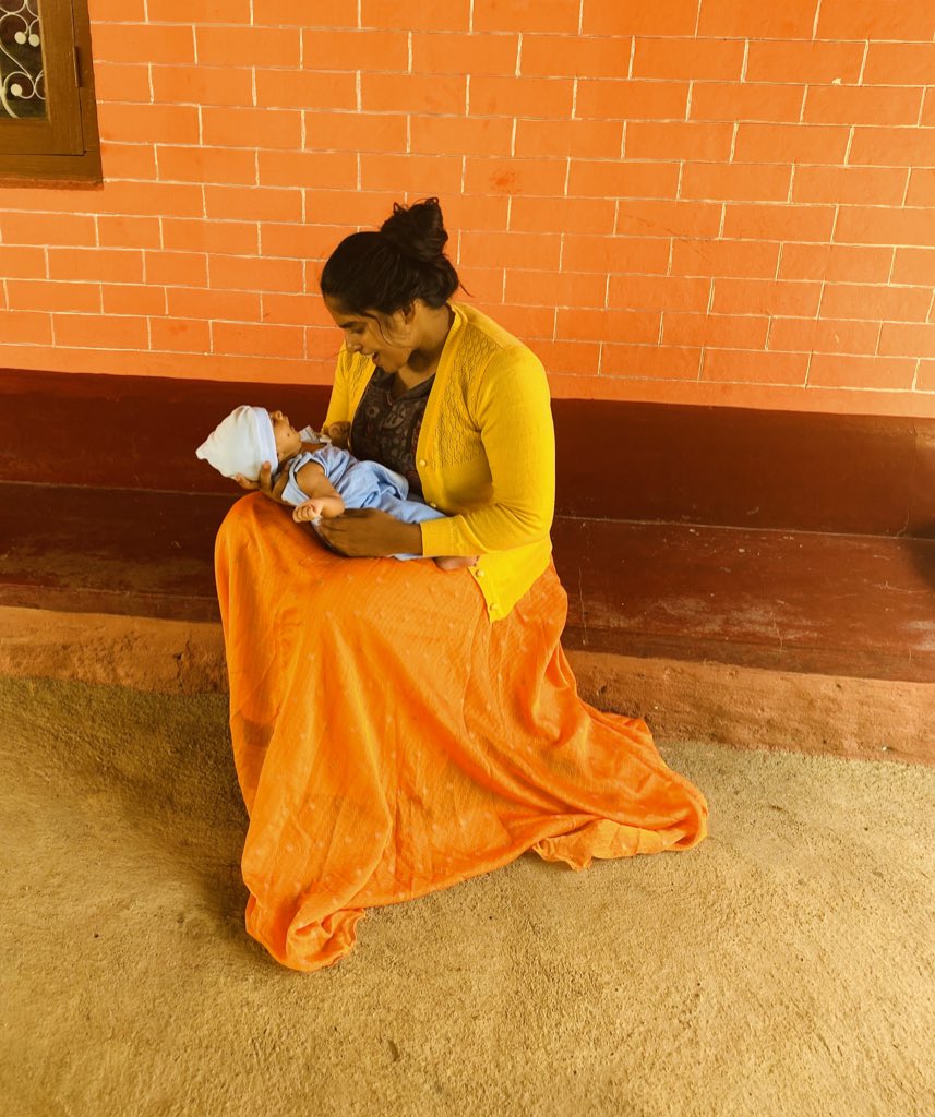 nandinigowdakl's tweet image. #Hello2020  💝
fst pic with my lil star🌟 
#Jijo😘😘