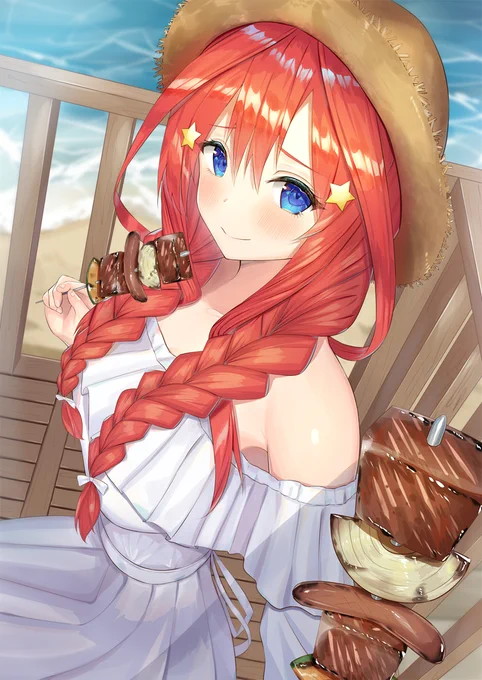 「あなたも食べますか?」
#五等分の花嫁 
#中野五月 