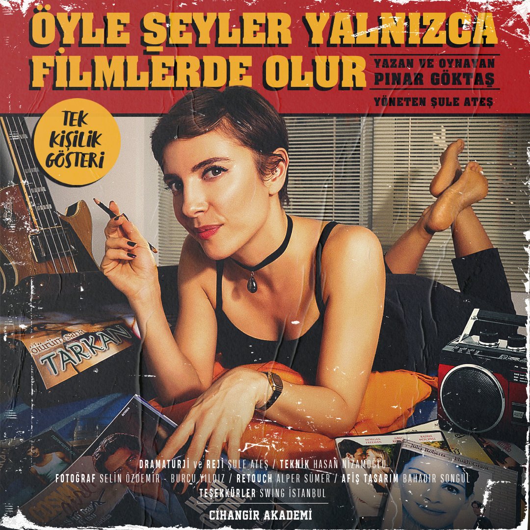 cihangirakademi's tweet photo. #öyleşeyleryalnızcafilmlerdeolur 14 ve 21 Ocak Salı 20.30
@zeytunacezayir de. Biletler 40 TL ve kapıda. Rzv: cihangirakademi@gmail.com
#cihangirakademi #gösteri #soloperformans #hikayeanlatıcılığı https://t.co/ubqckpZPXh