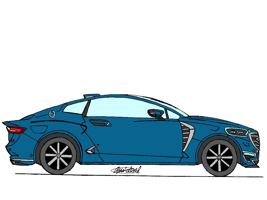 epsilon_news's tweet photo. #New #Sketch #Car #Design:
The #Epsilon #SegmentD #Sport #Coupe #Hybrid #GLP #Concept 2020. https://t.co/9yBRYDmgvj
