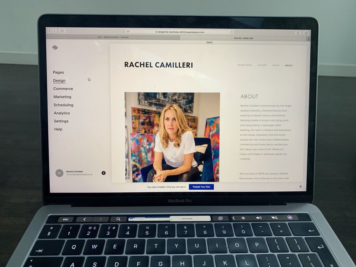 rcamilleriart's tweet photo. Website coming soon... Iโm a bit of a tech ๐ฆ so bear with me ๐ .
#artwebsite #techdinosaur #comingsoon #promise #websitedesigning #rachelcamilleriart #webart #artweb #websitecomingsoon #abstractwebsite #abstractartist https://t.co/FuZharOw2Z