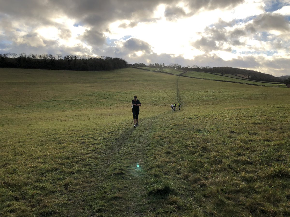 KatGoulder's tweet photo. Fab 12 km run with my club.  Absurdly muddy and hilly - but all the more fun for it. Definitely a good stability work out for this runner with #MultipleSclerosis So much more fun running with a club- would not have done this on my own! #run4MS #brainhealth #thinksocial https://t.co/cf2vtcub63