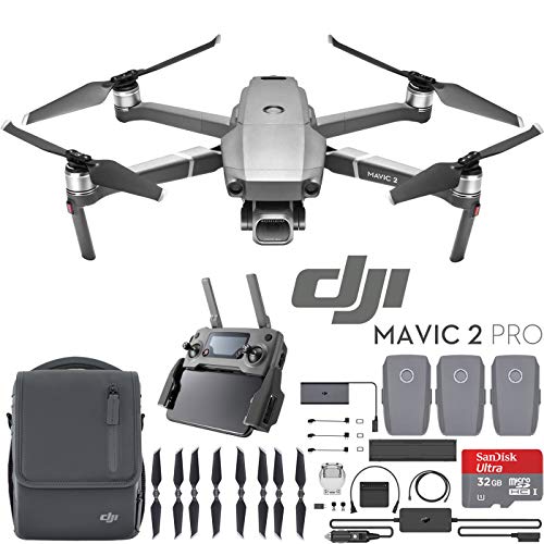 FlyVideoDrones's tweet image. is.gd/aWo1pV - DJI Mavic 2 Pro Drone Fly More Kit with Hasselblad Camera 1-inch CMOS Sensor and 2X Flight Batteries, Car Charger, Battery Hub, Power Bank Adapter, Propellers, Bag &amp;amp; Memory Card Bundle