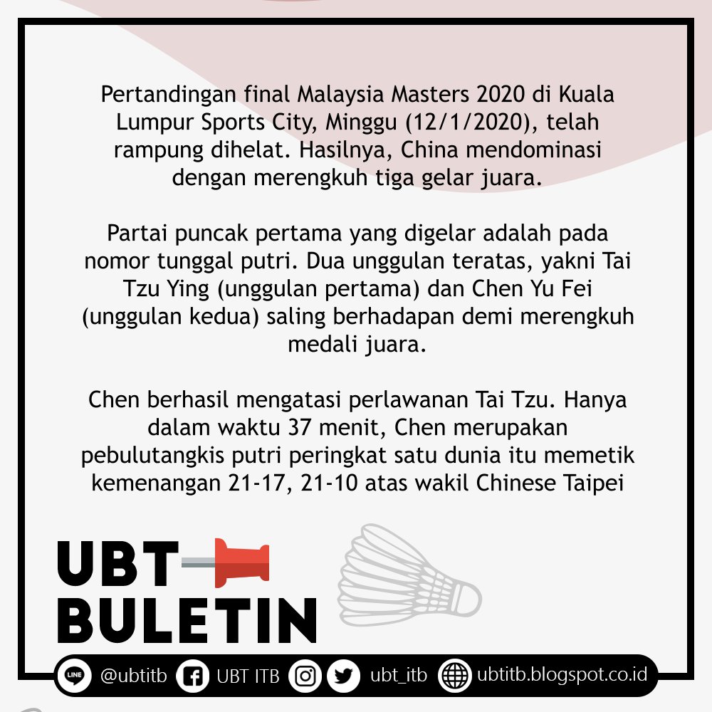 Unit BuluTangkis ITB tweet media