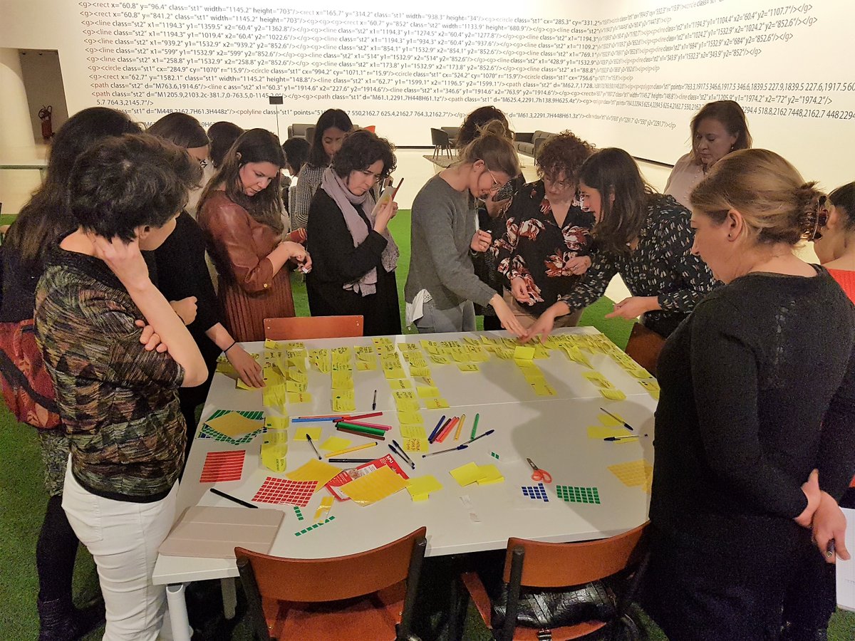 emakumeekin's tweet photo. Primer #EmakuMeeting del 2020 - sacamos a la luz, de forma participativa, los temas que sirven como materia prima para los EmakuMeetings del año.
Esta vez en @AzkunaZentroa dentro de las actividades enmarcadas en la exposición #opencodes https://t.co/qxBD0F7xh8