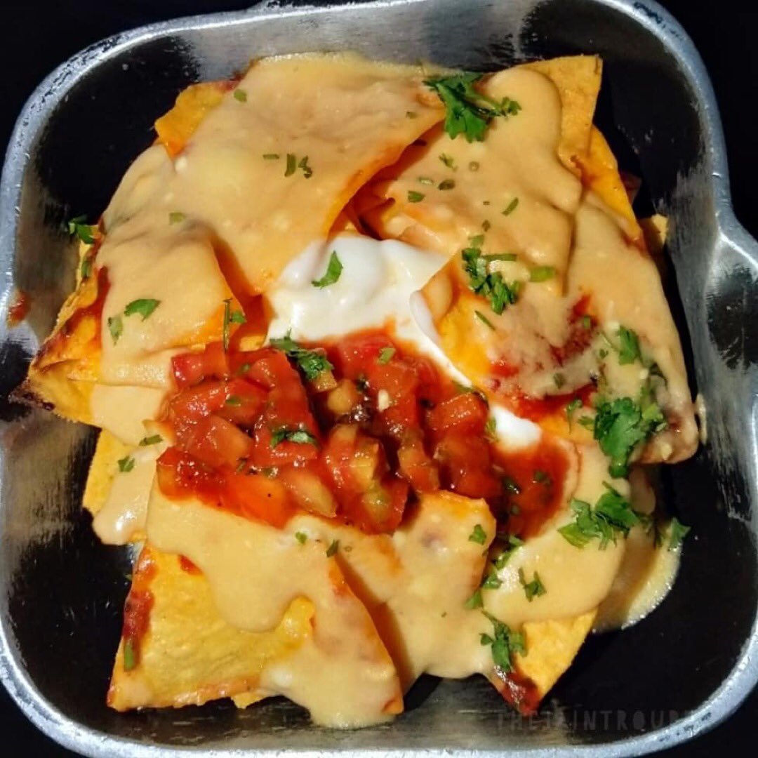 Loaded Nachos is the solution 🤤