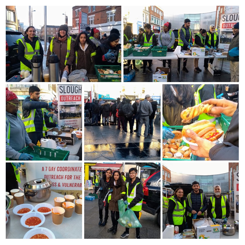SloughOutreach's tweet photo. Sunday Breakfast Outreach in #Slough by our wonderful team of selfless volunteers, serving hot Breakfast, refreshments and snacks to those in need. #CommuityOutreach
#ServingCommunity #CaringAndSharing #CompassionateVolunteers
#EndHomelessness 🙏 https://t.co/ONIqfp7dRg