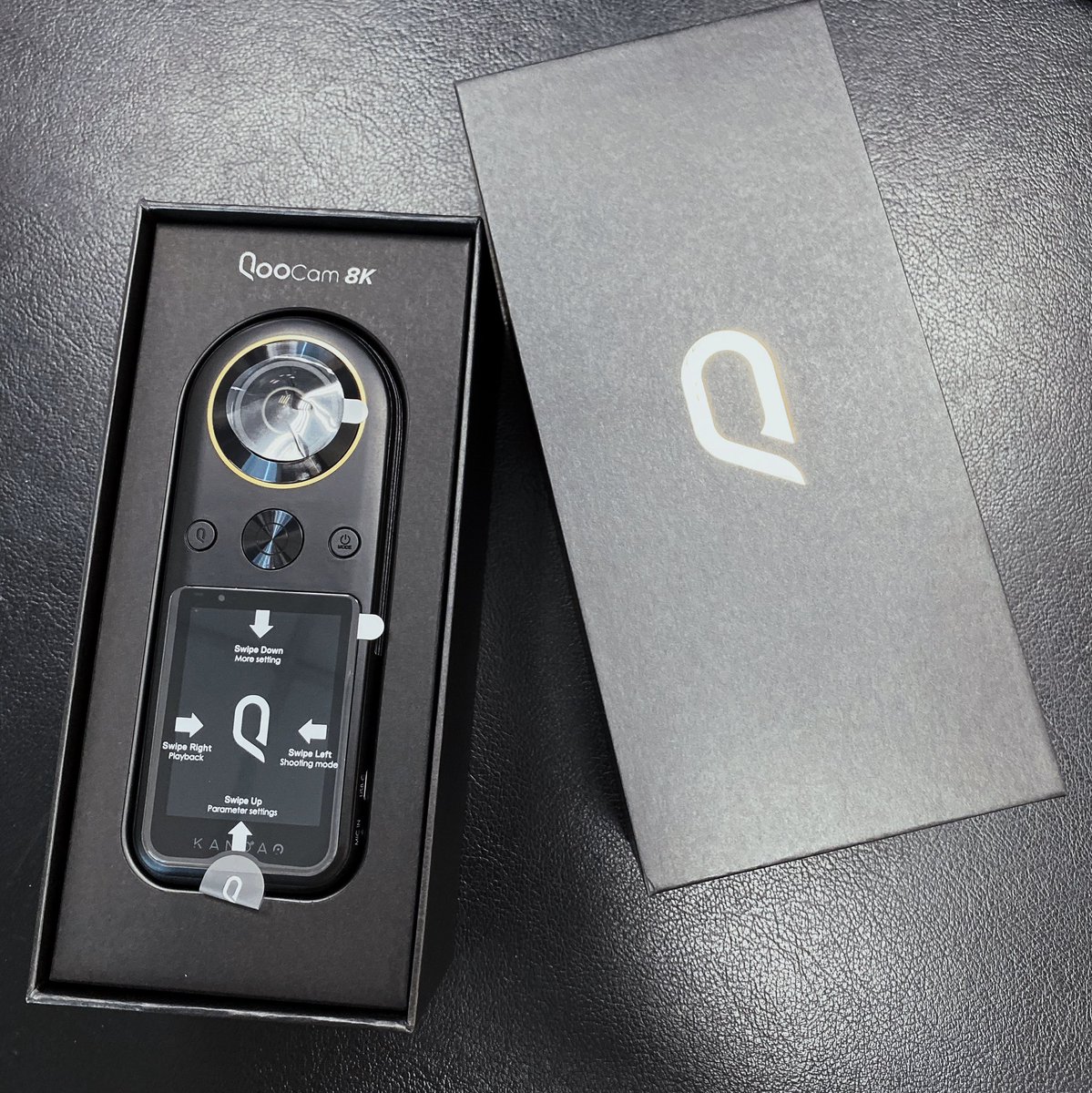 Look what just arrived! This could be the “prosumer” 360 camera I’ve been waiting for. Consumer form factor, and some pro level capabilities. 8K 360 10-bit video. Can’t wait to see what I can create with this. Especially looking forward to the pixel peeping and color grading.