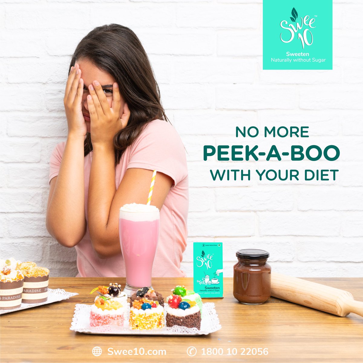 swee10life's tweet photo. Time to enjoy your food without any worries about the added calories. #Swee10 your favourite dishes today!
Grab yours on amazon or Flipkart today. 
Visit our website to know more about Swee10 - https://t.co/4YCvhFxIu8
#SugarSubstitute #ZeroCalories #NaturalSweetener #Stevia https://t.co/0YT9NOgJGo