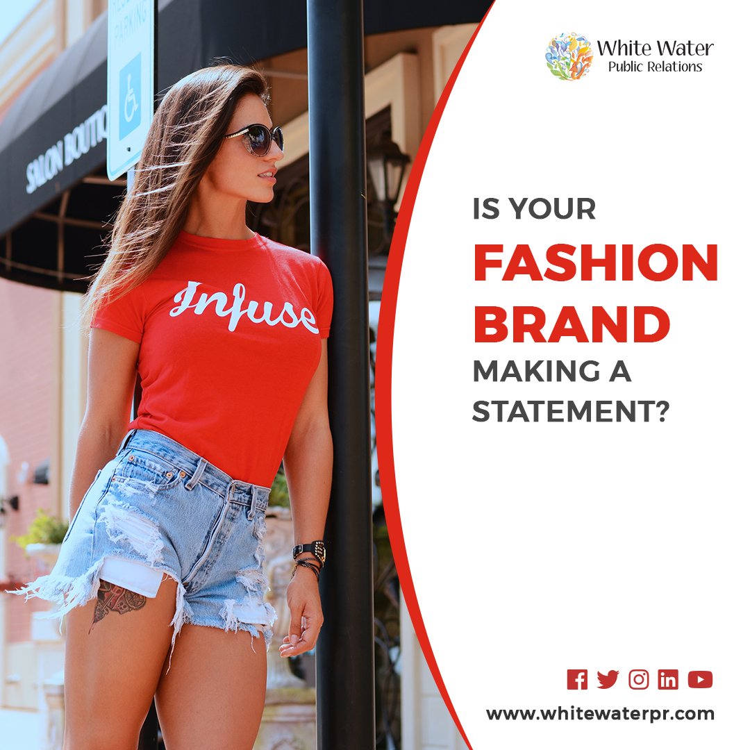 whitewaterpr's tweet photo. Is your fashion brand making a statement? If not, then it's a plain &amp; boring strategy. Don't burn your money in unwanted advertising campaigns. It's time to realign your strategy and connect with your customers.
Mail - prem@whitewaterpr.com | https://t.co/21ebsSlvus #uae #dubai https://t.co/x78UdnYga8