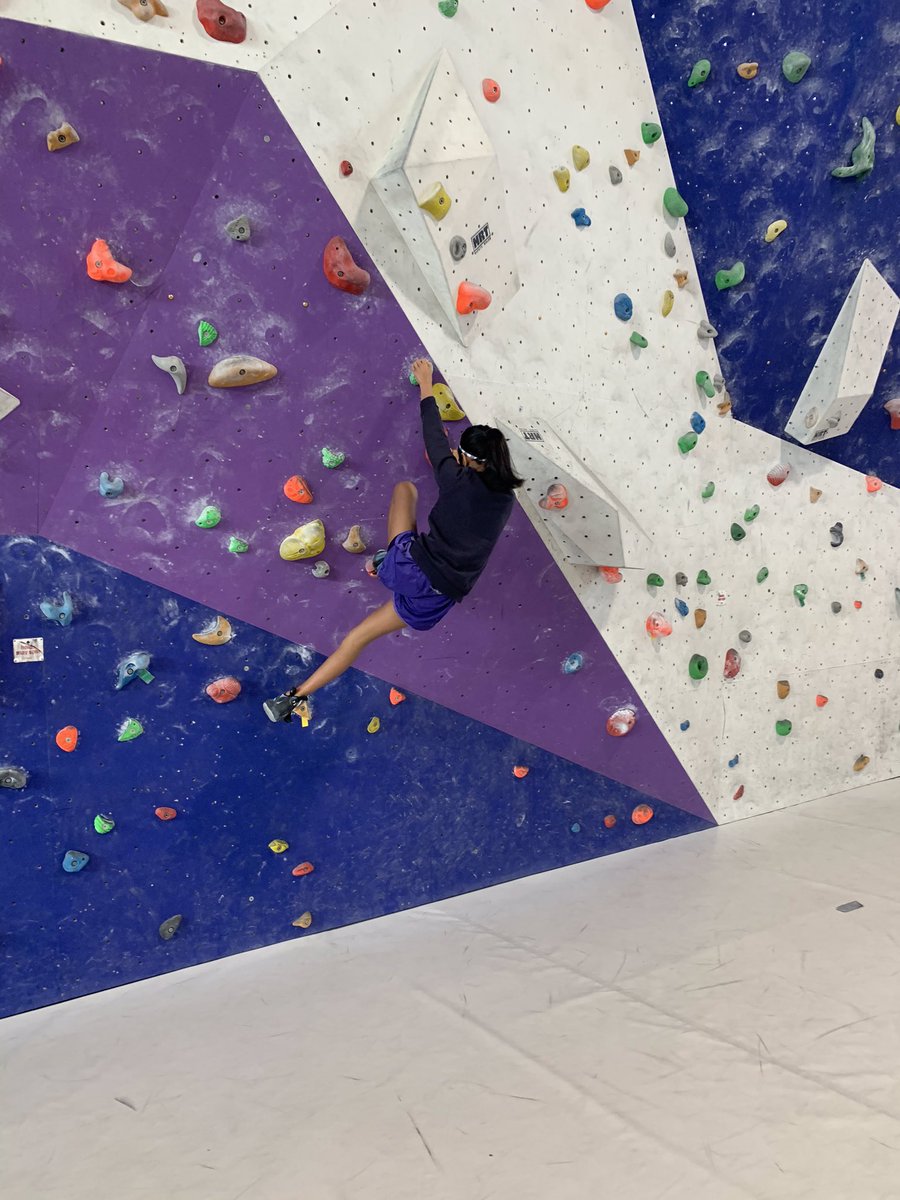 StSwithunsBoard's tweet photo. Out first climbing session, first traversing the bouldering wall then clipping on to the autobelays to practice silent feet and walking up the wall. Looking forward to next week! #iloveboarding #stswithunssport #indoorclimbing https://t.co/XGvizcUNze