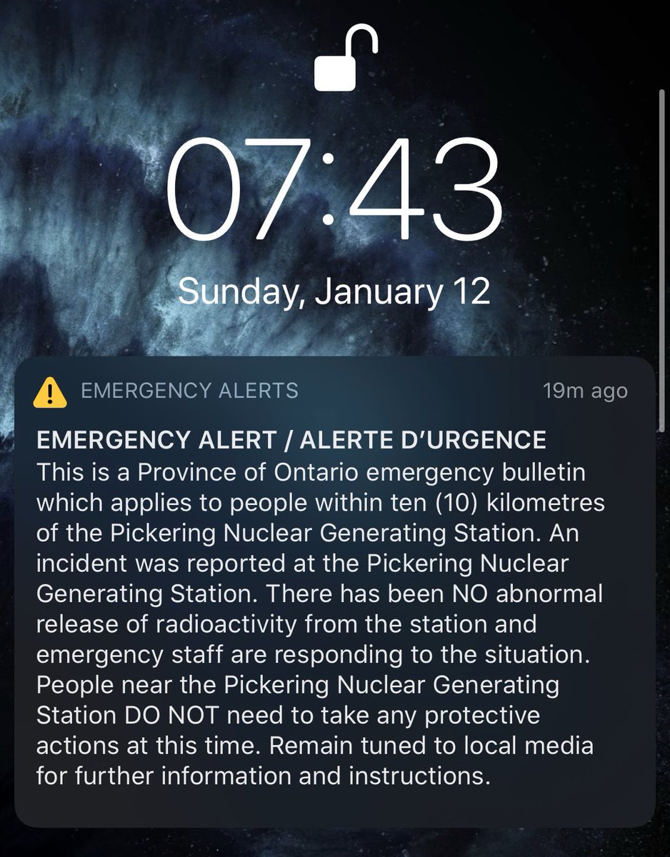 “Hi everybody, nothing happened and nobody needs to do anything. Thanks for your time, enjoy your Sunday!”

Cool?