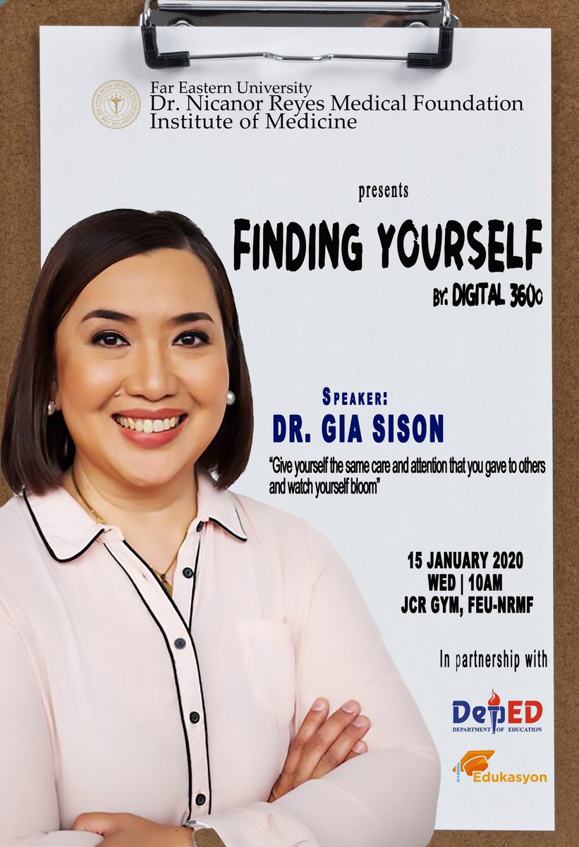 0101rogie's tweet photo. Self-care adjustments for enhanced mental health are possible and empowering. Asking for help is one of the key component of self-care.

FREE ENTRANCE.
#FINDINGYOURSELF_FEU-NRMF
#DIGITAL360FEU0NRMF https://t.co/UWtiNz5HRN