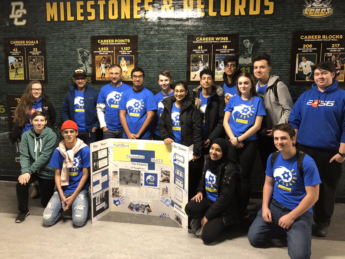 CNicHWDSB's tweet image. Here is @SaltfleetHWDSB’s robotics #team16423 competing today for the first time @CANFIRST’s Ontario FTC Provincial Championship. Many thanks to teacher advisors Mr. Knezevic & Ms. Prica as well as parent volunteer Mr. Dhillon. Best of luck! @HWDSB @JeffGillies2 @mannyhwdsb