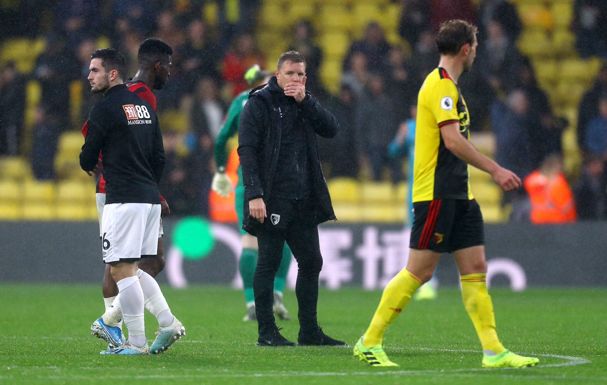 Futaacom's tweet image. Bournemouth &amp;amp; Watford have drawn seven of their nine @premierleague meetings since 2015 🍒🐝 

Watford 0-0 AFCB
AFCB 3-3 Watford 
Watford 0-4 AFCB
Watford 2-2 AFCB
AFCB 0-2 Watford 
AFCB 2-2 Watford
Watford 2-2 AFCB
Watford 0-0 AFCB
AFCB 1-1 Watford

Too tight to call. #BOUWAT