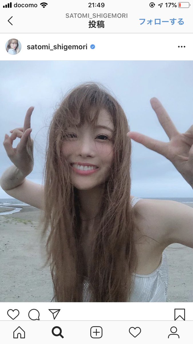 kannami45's tweet photo. インスタでめっちゃ可愛い子いるやん！って見たら重盛さとみやった！か、か、可愛いすぎる、、、！！！ https://t.co/iApTUjx4vw