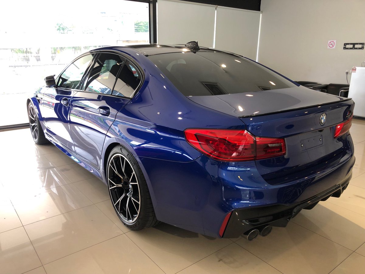 AzmilKamil's tweet photo. The first unit landed in ๐ฒ๐พ apparently #MorePowerfulthanEver #Beast #M5Competition ๐งจ ๐ฅ ๐ฅ #M5 #Sleeper #HighPerformance #SupremeEngineering https://t.co/hTRddTySSa