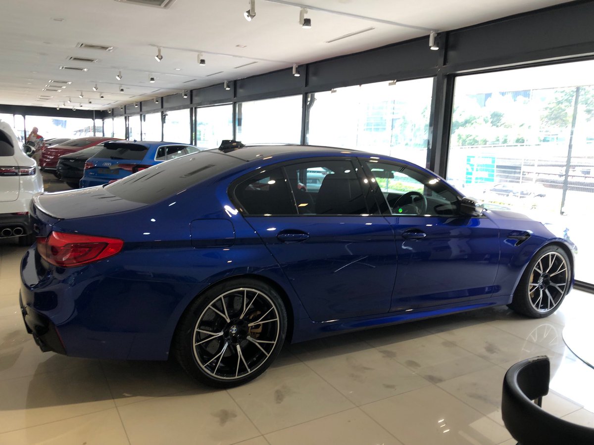 AzmilKamil's tweet photo. The first unit landed in ๐ฒ๐พ apparently #MorePowerfulthanEver #Beast #M5Competition ๐งจ ๐ฅ ๐ฅ #M5 #Sleeper #HighPerformance #SupremeEngineering https://t.co/hTRddTySSa