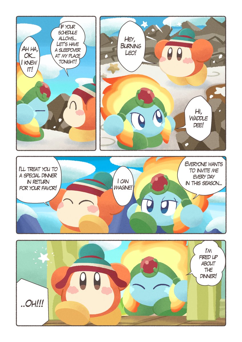 Winter in Dream Land ??

Please read the pages in order, but read the panels and text boxes from right to left? 