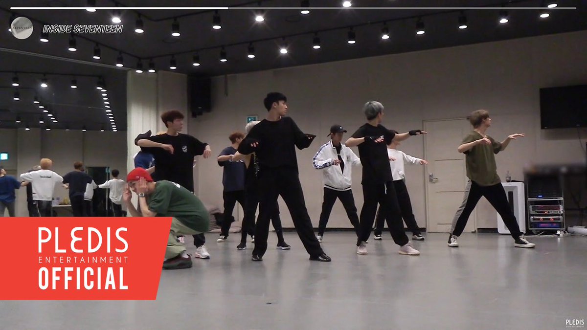 pledis_17's tweet photo. [INSIDE SEVENTEEN] 2019 SBS 가요대전 안무 연습 비하인드 (2019 SBS K-POP AWARDS Dance Practice Behind)

▶️ https://t.co/RHbSLba1QO

#세븐틴 #SEVENTEEN
#인사이드_세븐틴 #INSIDE_SVT https://t.co/9NBJZLPBBA