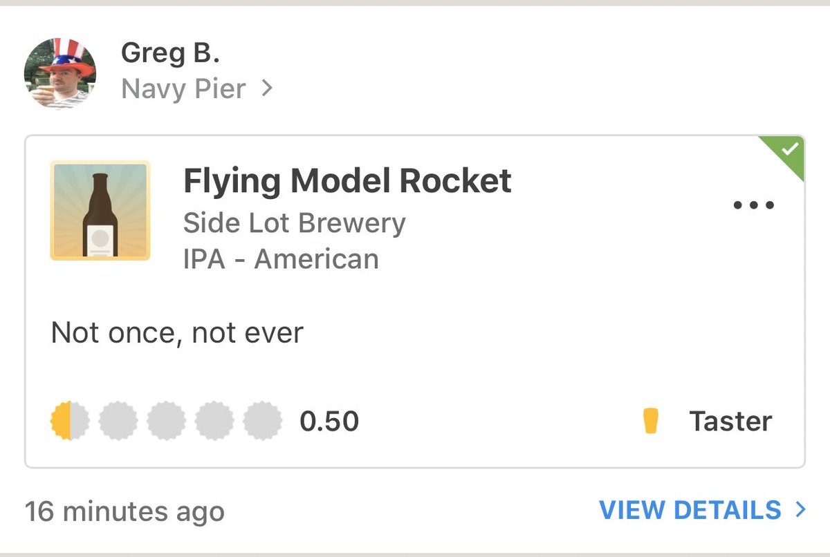 What Greg lacks in class, he makes up for with his informative reviews. @SideLotBrewery