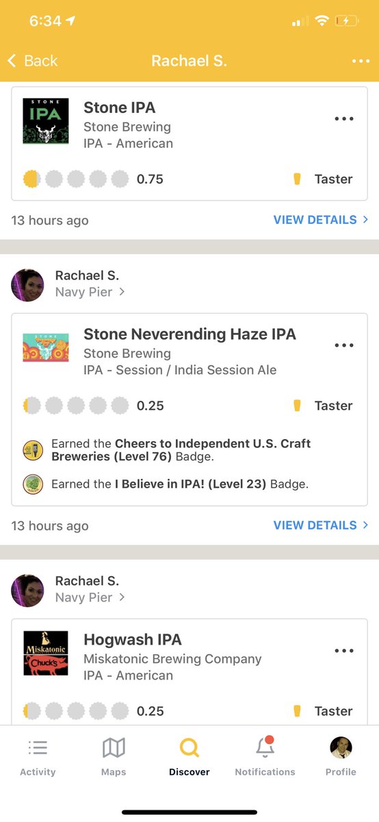 She’s clearly an IPA lover, with impossibly high standards. <a href="/ChicagoAleFest/">Chicago Ale Fest</a>.