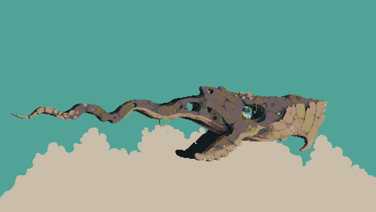 Franrekk's tweet image. There's always a bigger fish #pixelart