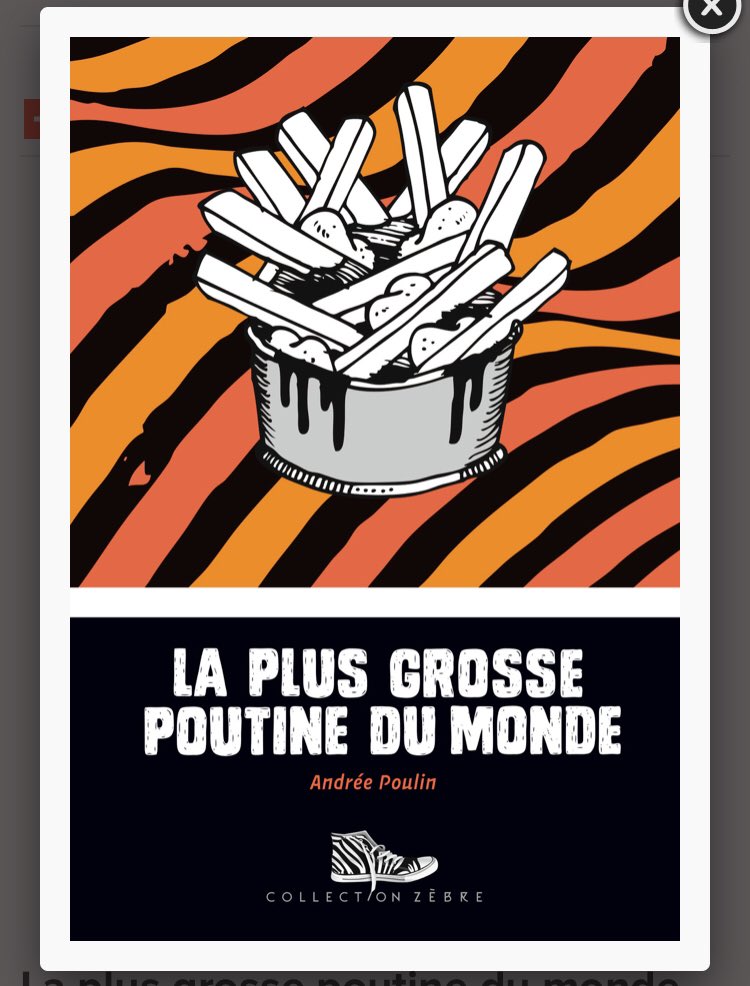 kaitlinmlewis's tweet photo. Cette année, on a participé en #fslgra avec le livre extraordinaire et émouvant #laplusgrossepoutinedumonde On a créé les recettes de poutine. On a mangé de la poutine. Maintenant, on réalise un report du livre en une seule page. 
#onlitplusfort #litteraturejeunesse https://t.co/KOA4eYbmk2