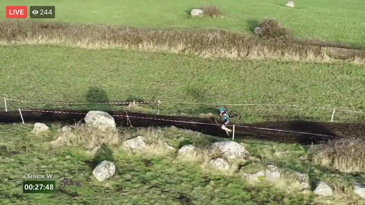 Really great coverage of the Irish cx national champs on FB live - go @_marlar_ !!