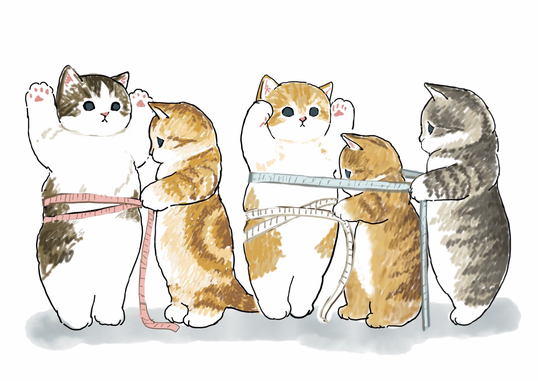 Котики мофу Сенд