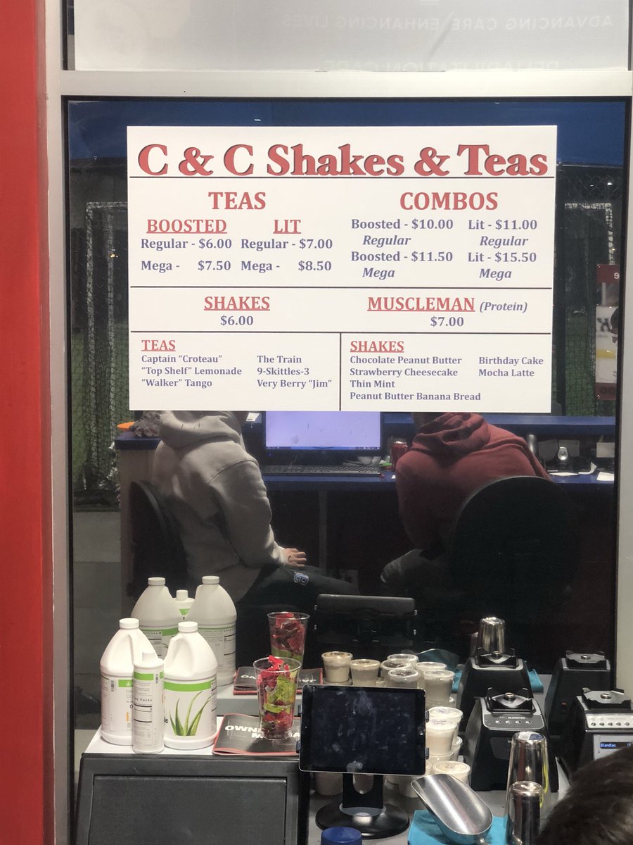 Thank you everyone who came in yesterday and tried our Teas and Shakes  We will be here again all day so swing and say hi!!! #shakes&amp;teas#mcutrainingcenter