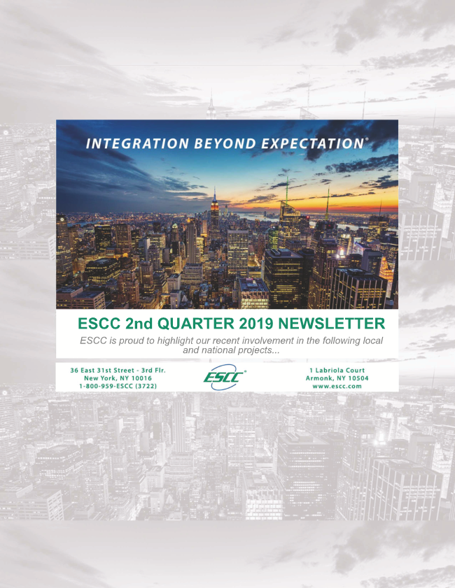 ESCC 2nd Quarter 2019 Newsletter conta.cc/2sR5CoN