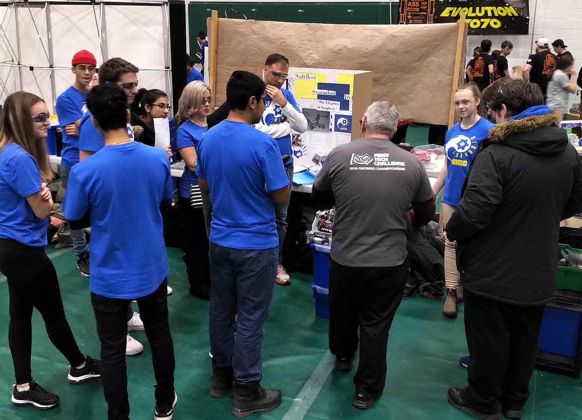 jeffbeattie2014's tweet image. In pits with @robotics_sdhs #Team16423 and @frc2056 mentors at the Very First @FTCTeams Champs in Ontario!! 
Very Exciting!! 
@OP_HWDSB @SaltfleetHWDSB @RoboticsHWDSB @HWDSB 
#2056WaysToInspire