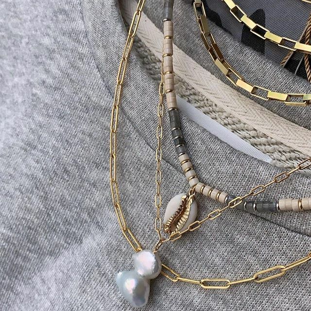 SwizzBeads's tweet photo. Pretty stack with #swizzbeads #necklace heishi #beads #labradorite https://t.co/Dj4N6rAPKX https://t.co/xQo2YtlKkD