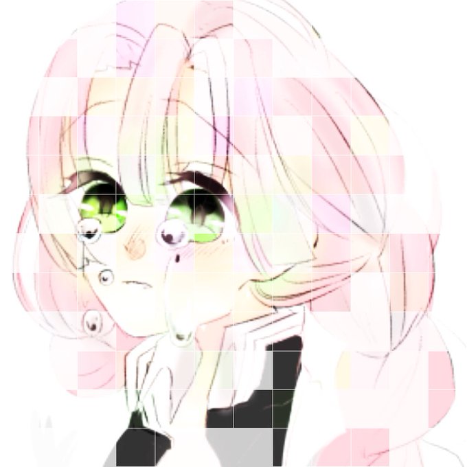 ブロ解してくださいさんがTwitterに投稿した甘露寺蜜璃(鬼滅の刃)のイラスト。