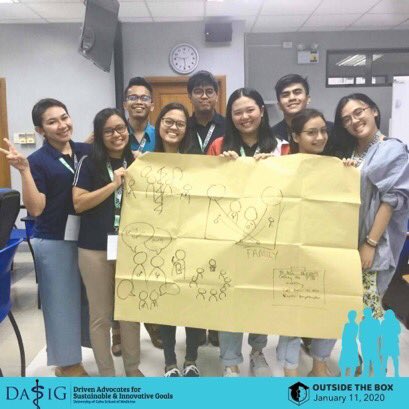 dasigucsm's tweet photo. Last January 11-12, 2020, our DASIG delegates Maxine Caindec, Rey Sevilleno and Kim Leorag attended Outside the Box's annual gathering held in University of the East – Ramon Magsaysay Memorial Medical Center, Inc. in Quezon City, Philippines.

✈️🤲🏼🌱
#OTB2020
#TimeIsNow
#EastTime https://t.co/a4plArMk08