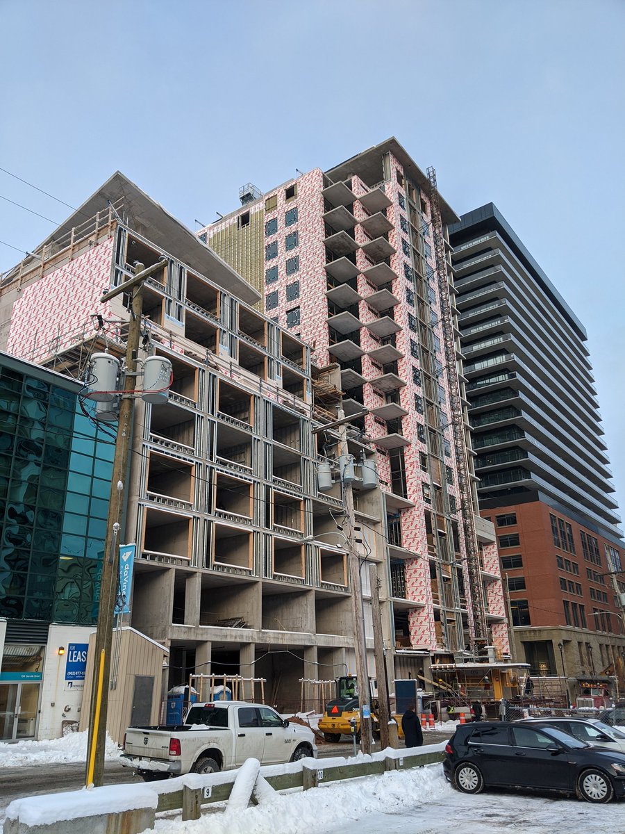 DevelopmentDuff's tweet image. Photo Update: 1595 Barrington St &amp;amp; Green Lantern redevelopment. #Halifax