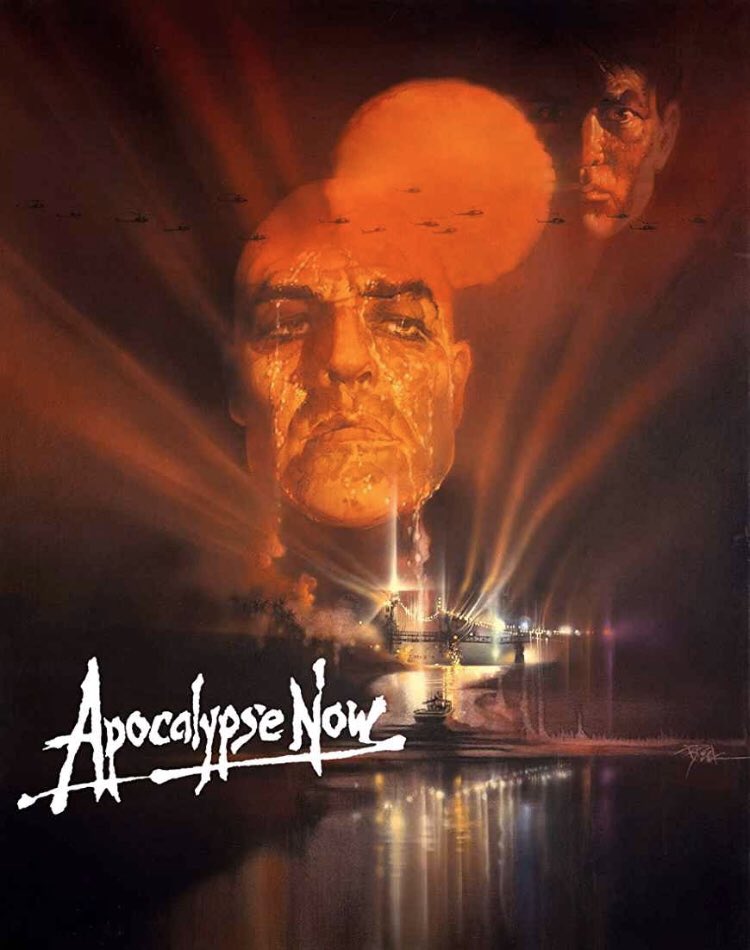 JasonTselentis's tweet photo. “Apocalypse Now”
Poster design by
Bob Peak & Tom Jung
Poster illustration by
Bob Peak
Movie directed by
Francis Ford Coppola
@DesignMuseum #fontsunday #roughfonts #roughtype #fonts #lettering https://t.co/cZIdNxo1rb