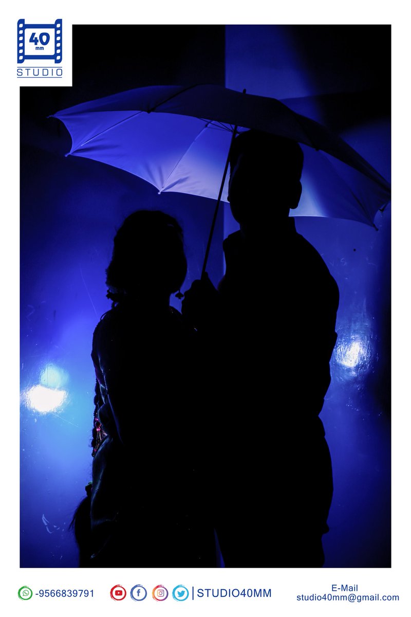 studio40mm's tweet photo. "Love💓 is composed of a single soul 
 inhabiting two bodies👫"_Studio40mm....
#Cadid #CandidPhotography #Couple #Love #Wedding #GROOM+BRIDE #40mm #ShadowS #BlueTonEs #💝 #Umbrella #Marige #Studio40mm #TodayPOST
.
For Shoot &amp; Queries 📞 @ +91 9566839791
.
Follow us #Studio40mm https://t.co/d9gOXnrSSz