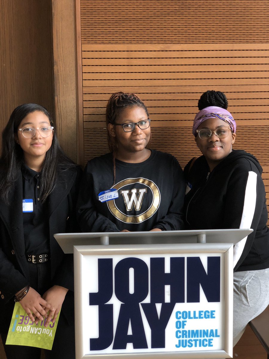 SchoolWadleigh's tweet photo. Wadleigh attended College Awareness Day at John Jay College yesterday! https://t.co/ymKehbSyvm