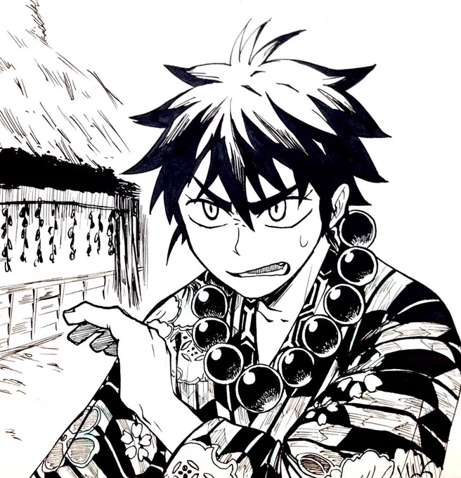 過去絵をアップして描いたきぶんになる時間です。 