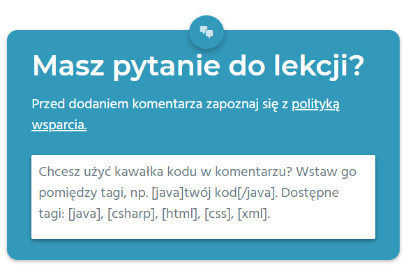 testelka's tweet photo. Tak, ogarnęłam to, o czym mówiłam na podsumowanku miesiąca - można znowu dodawać swój kod w komentarzach 😀 I w ogóle okienko komentarzy jest teraz proste, jak budowa cepa 💛
#testelka #testowanieoprogramowania #jakośćoprogramowania #automatyzacjatestów https://t.co/qoWTUZESbs