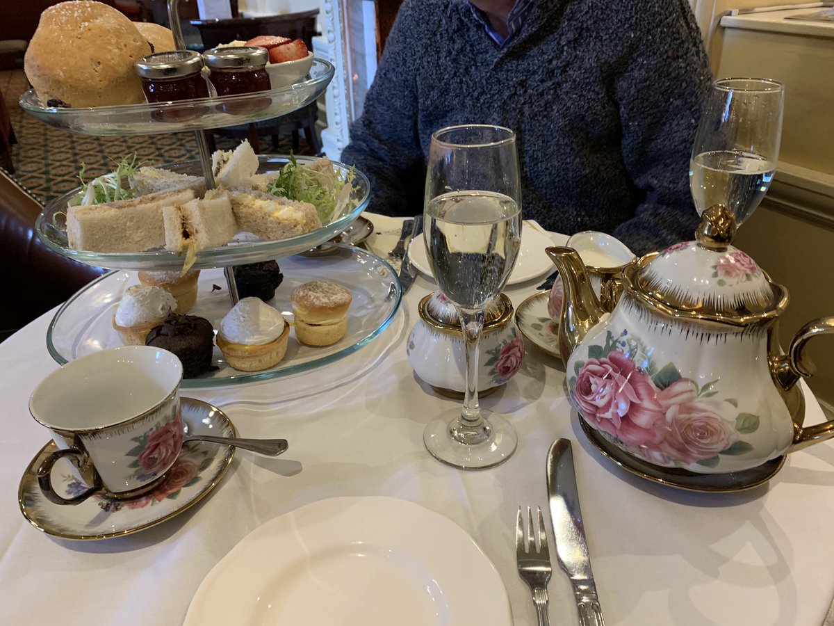 Wow! This is what afternoon tea looks like in <a href="/bradfordmdc/">Bradford Council</a> Midland Hotel #fantastic