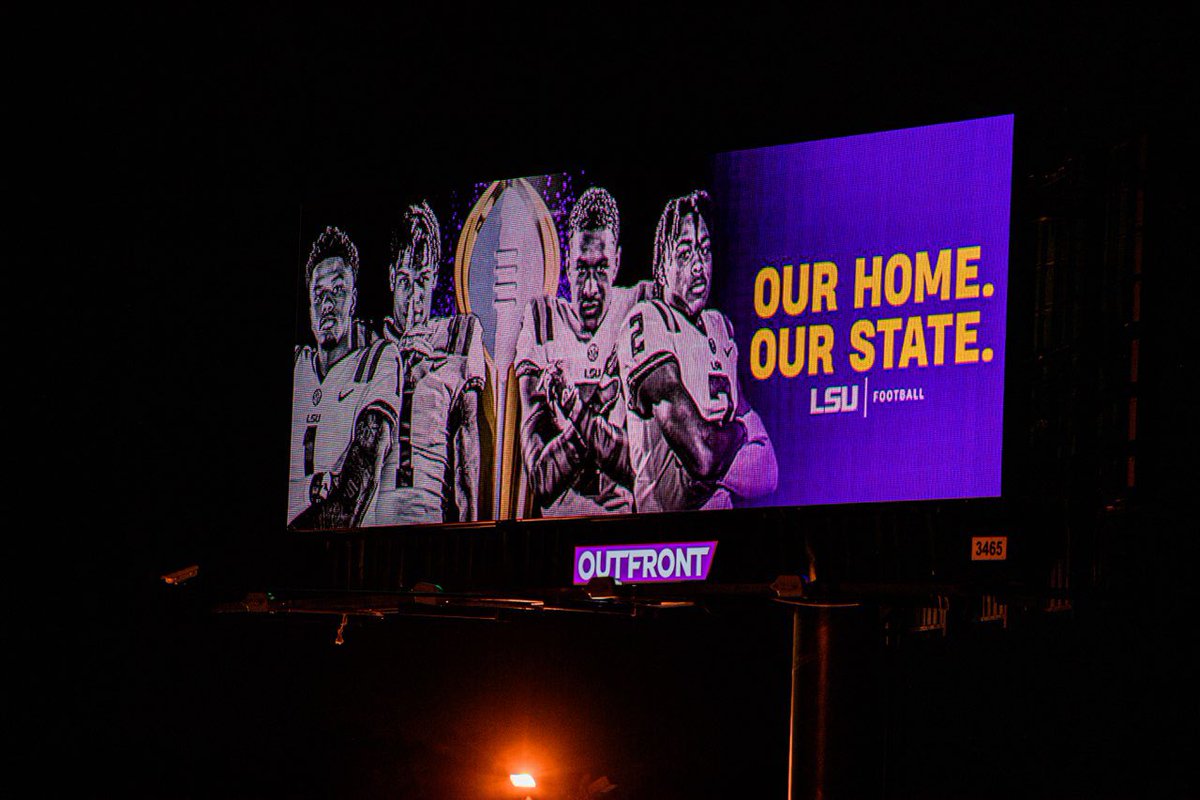 LSU Football tweet media