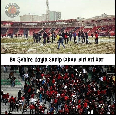SSesi16's tweet photo. #gaziantepyaşasın 
Bursadan selamlar inşallah hak ettiğiniz lige geri dönersiniz https://t.co/AsvfpxEOZq