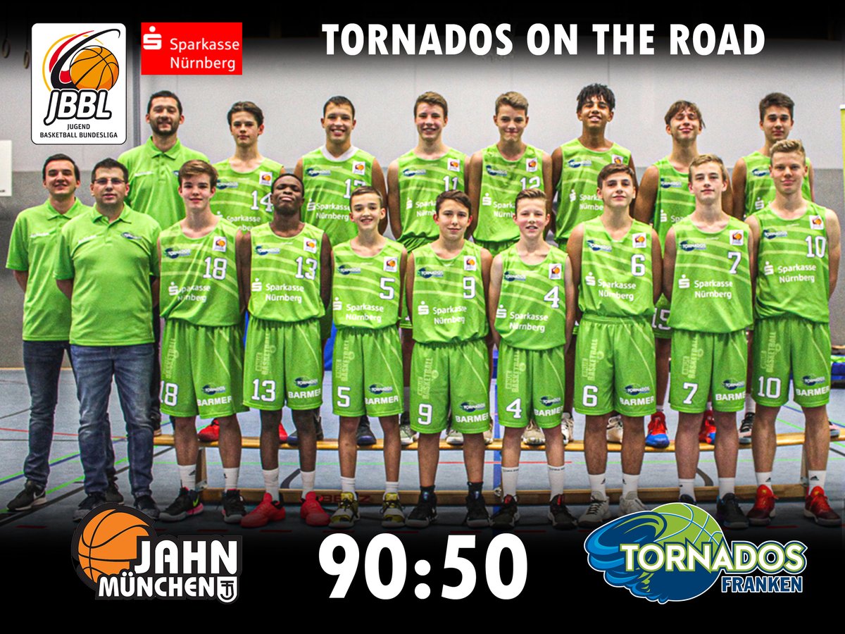 TornadosFranken's tweet photo. #JBBL Niederlage der @TornadosFranken zum Jahresauftakt. Die #tornados🔥 fanden vs. #jahnmuenchen über weite Strecken nicht zu ihrem Spiel. @dieNBBL #basketball #nuernberg #mittelfranken #franken #falkenstark https://t.co/zjPJJ7TnlV