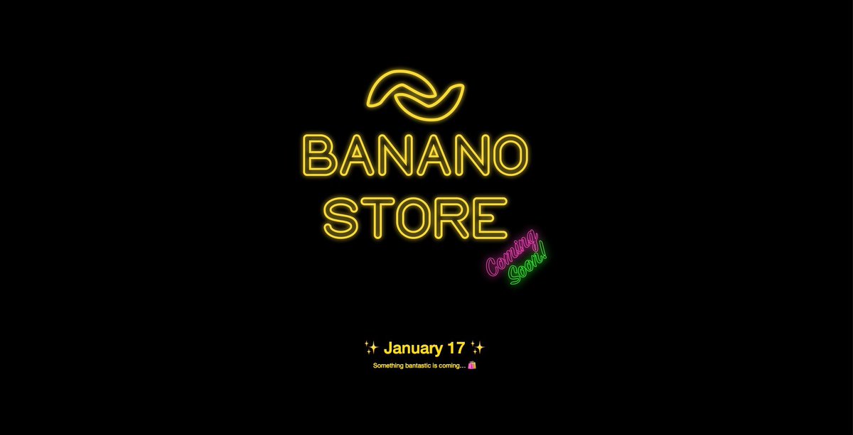 BananoStore's tweet image. 👀
