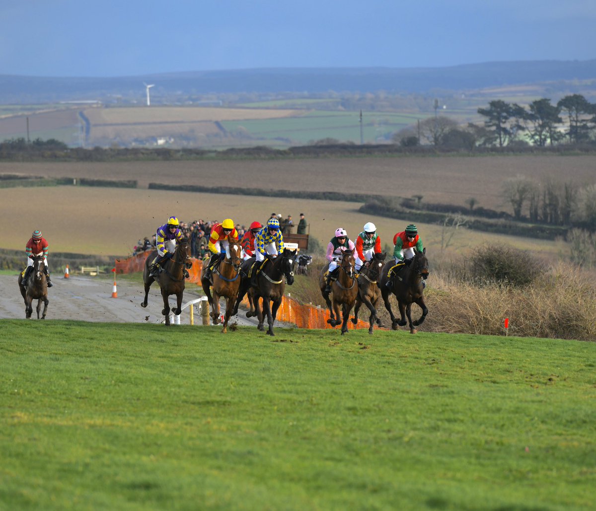 Great Backdrop at the North Cornwall Point to Point #Gopointing @GoPointing