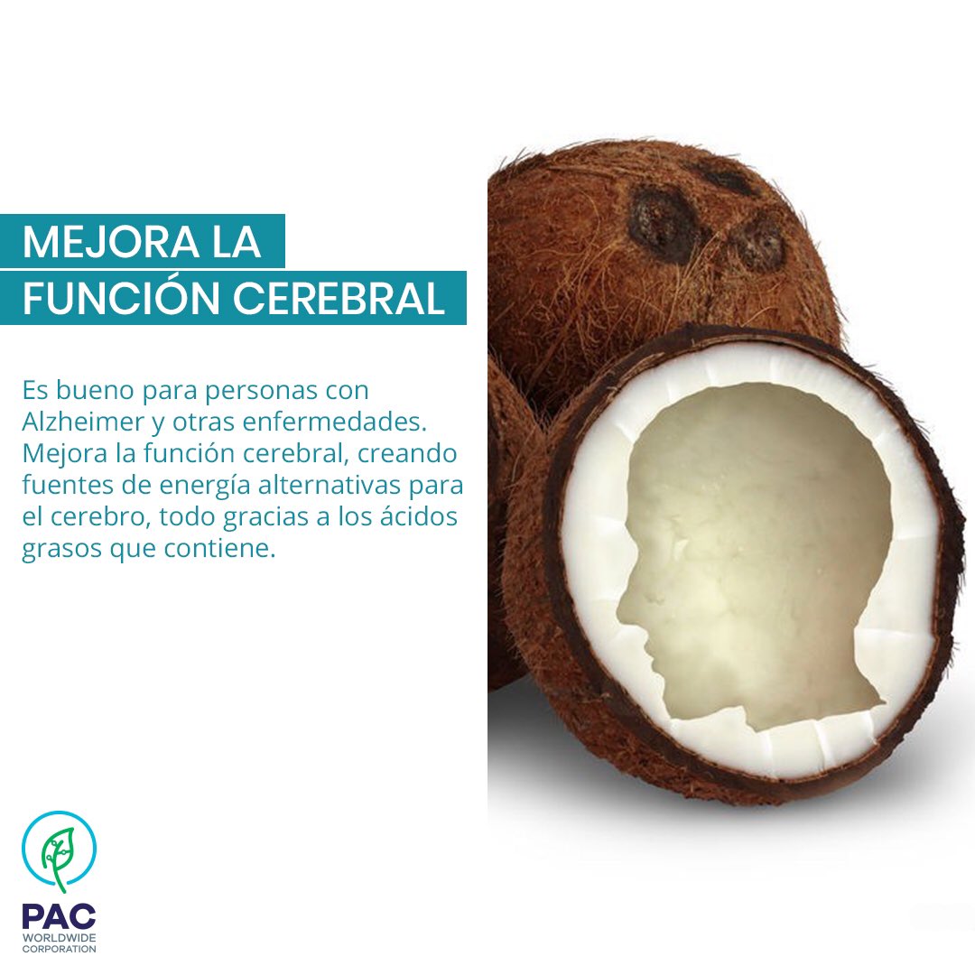 pacwwcorp's tweet photo. ¿Conoces los beneficios del aceite de coco🥥?
#PACWorldwideTips #PACWorldwideCorporation https://t.co/JsoRKVC4XE