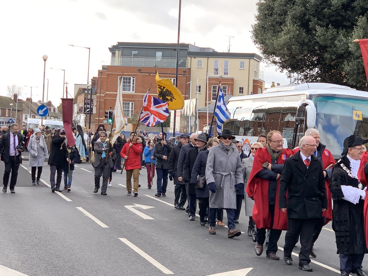 dtziras's tweet photo. 56th run of a inspiring Greek-Orthodox tradition at #Margate: #Epiphany, the Blessing of the waters, officiated for 1st time by Eminence Archbishop Nikitas of #Thyateira & Gr.Britain. Parishioners of @GOC_Margate and vicinity and many local authorities attended in celebration. https://t.co/FBh9hLsYVT